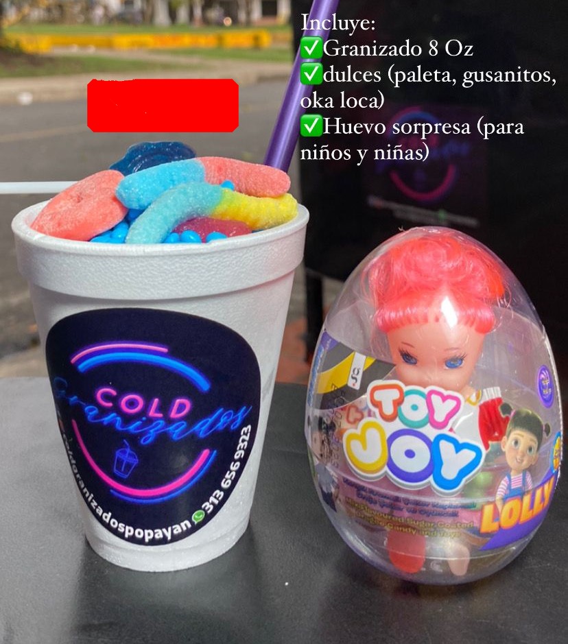 GRANIZADOS SIN LICOR
